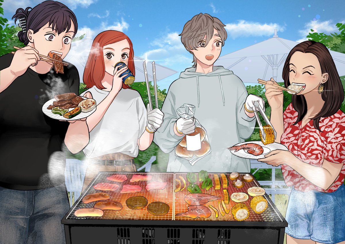 Tsuku_Tabe's tweet photo. 山でやりたいことといえば…❓🔥🍖
#作りたい女と食べたい女 https://t.co/tNtX6PMu56
