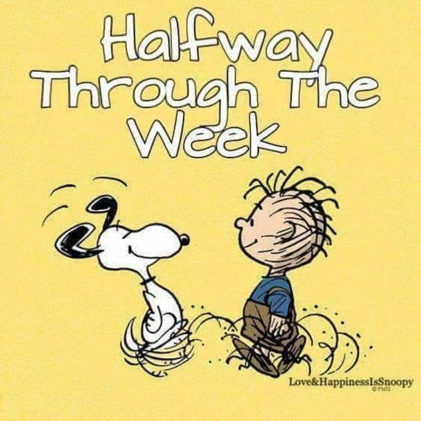 snoopyandfrien6's tweet photo. Halfway Through The Week https://t.co/D35pjUNLQQ