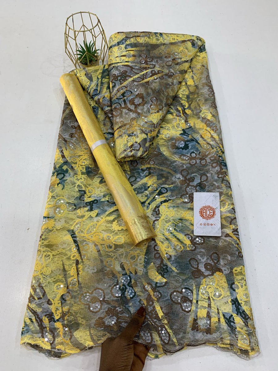 acefabrics's tweet photo. Price:60k/5yrds &amp; 3D Sego Gele 35k
IG: @ace_fabrics
Enchanted Whisper Lace
Now available at Ace Fabric
international Gbagi Market
📩 Send us a DM to order
Call/WhatsApp 09014818663 or tap a link in our bio
🚀 Fast, Reliable Delivery
📍 Nigeria Within 24 hour
🌍 Worldwide Delivery https://t.co/Nj8ZqjmONN