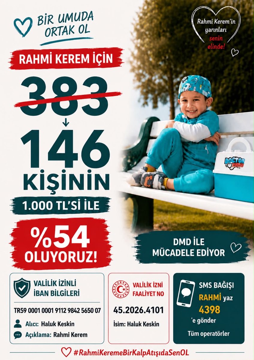 KeskinAtifet's tweet photo. Lütfen desteklerinizi esirgemeyin.Rahmi keremin size ihtiyacı var @sedat_peker @YildizzTilbee @SktuLllpy7 https://t.co/EncbnQeVbT