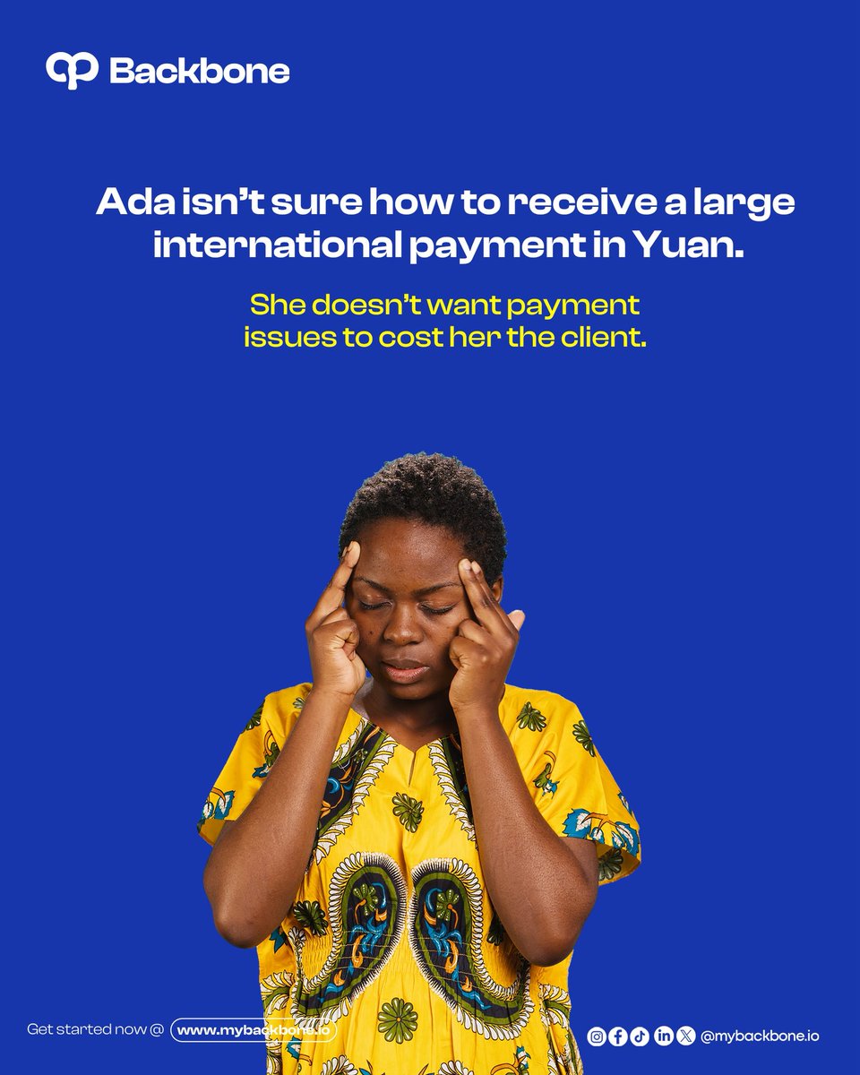 mybackbone_io's tweet photo. Don’t let payment barriers cost you global opportunities.
Get paid across borders with ease.
Link in bio.
#Mybackbone
#Crossborderpayment
#Fastandsecure
#Businessowners
#Fintech https://t.co/Ononjfe9mC