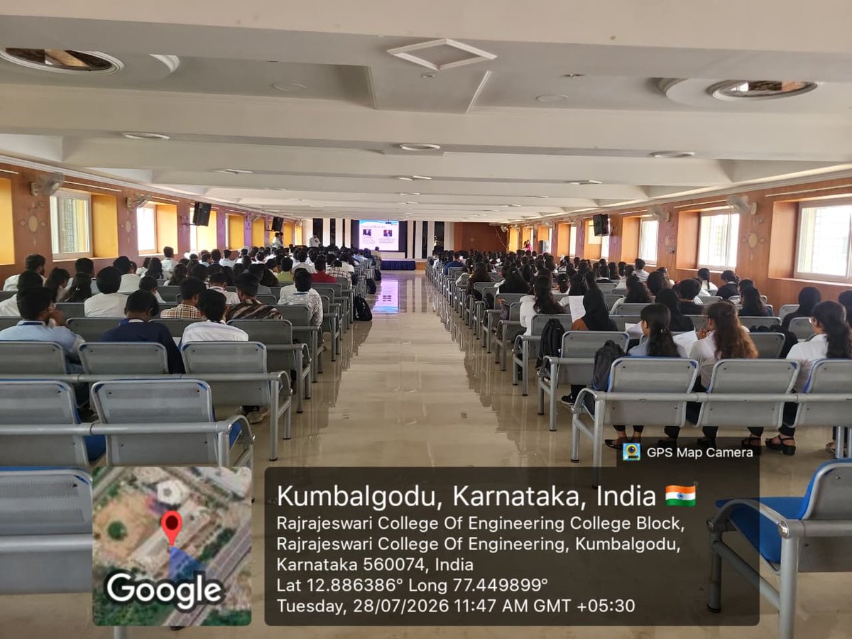 rrceblr's tweet photo. 🎉🚀 #NichiIn #CampusPlacementDrive was successfully held at #RRCE for #Batch2027 students. 💼 Thanks to #NichiIn for this valuable opportunity. Best wishes to all participants! 🌟
#RRCE #CampusPlacement #PlacementDrive #FutureEngineers #StudentSuccess #CareerGrowth https://t.co/x8W6tedr8q