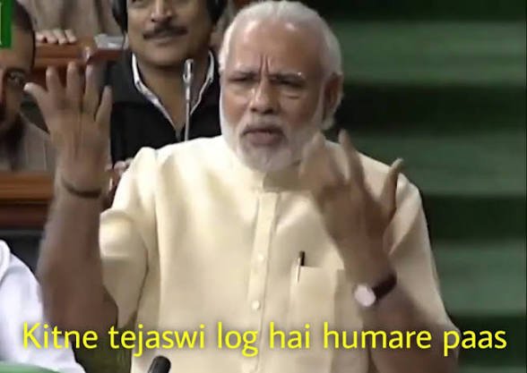 masked3192's tweet photo. @IndianGems_ This original "Tejasvi" inspiration for this quote. 😂 https://t.co/rl3D0s7Thf