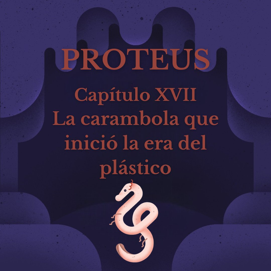 ProteusPod's tweet photo. 🎱 Un duelo entre cachalotes y calamares gigantes nos lleva al inesperado origen del plástico. En este episodio, os invitamos a conocer la historia de una carambola que transformó nuestra civilización.

👉 Escucha el capítulo de #PodcastProteus aquí:
https://t.co/PwhQVR6LgB https://t.co/kckkngI2f6