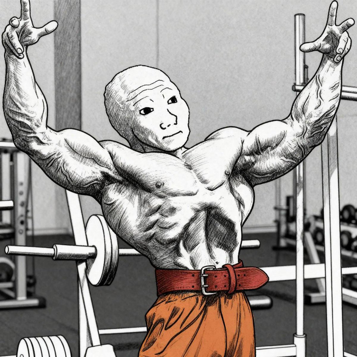 WojakOnX's tweet photo. Before crypto:
• 5-figure net worth
• Shredded physique

After crypto:
• 2-figure port 🚀
• Type 2 diabetes 🥵
• $10k credit card debt (mostly KFC DoorDash &amp; OnlyFans)

In it for the tech though + one play away to make it all back + I need Insulin https://t.co/mpwxvy3lhb