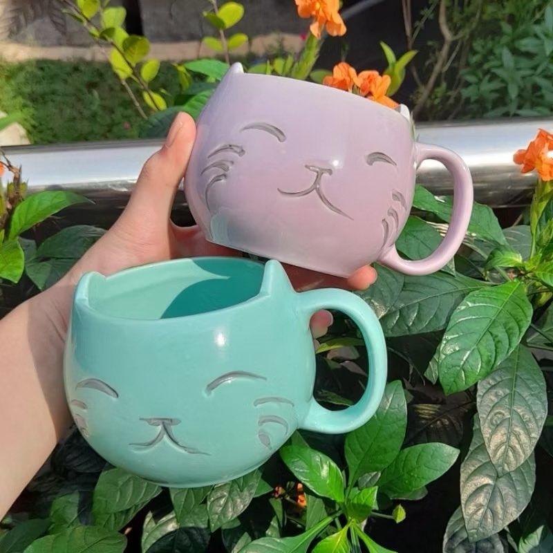 Mingooriee's tweet photo. Lucu bgt ini mug ungu ijo di tokoren, tandanya mw menikah🫰🏻 https://t.co/BUTsqvcufU