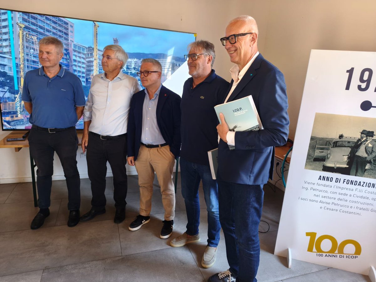 FilcaCisl's tweet photo. Il segretario generale della Filca-Cisl nazionale, Ottavio De Luca, è a #Basiliano (Udine) con i suoi omologhi di FenealUil e Fillea-Cgil per la firma del premio di risultato della #Icop, società di ingegneria del sottosuolo attiva in ambito nazionale e internazionale nei settori delle fondazioni speciali, del microtunneling e delle opere marittime.

De Luca: "Parliamo di una vera eccellenza nazionale, di una realtà disponibile ad affrontare la partecipazione azionaria dei lavoratori. La firma odierna conferma l'impegno di Icop nel mettere sempre la persona al centro".