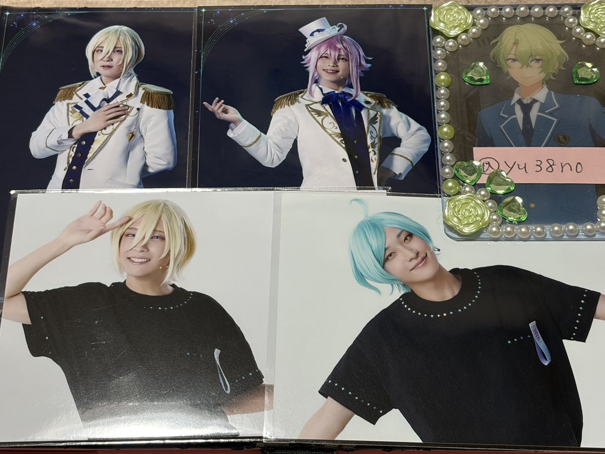 yu38no's tweet photo. @i7satysfay こんばんは。初めまして、検索より失礼いたします。当方クリカ英智、ランブロ英智(縦横)、桃李を所持しております。クリカ凪砂、ランブロ凪砂、日和縦横との交換は可能でしょうか？お手渡しのところ申し訳ありませんが、郵送交換は難しいでしょうか。ご検討頂けますと幸いです。 https://t.co/vvREQGl5Vz