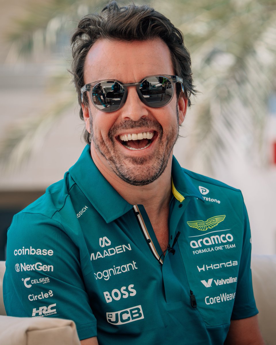 AstonMartinF1's tweet photo. Feliz cumpleaños, Fernando! 💚

Wishing a very happy birthday to @alo_oficial. https://t.co/sIqnI8qZWt