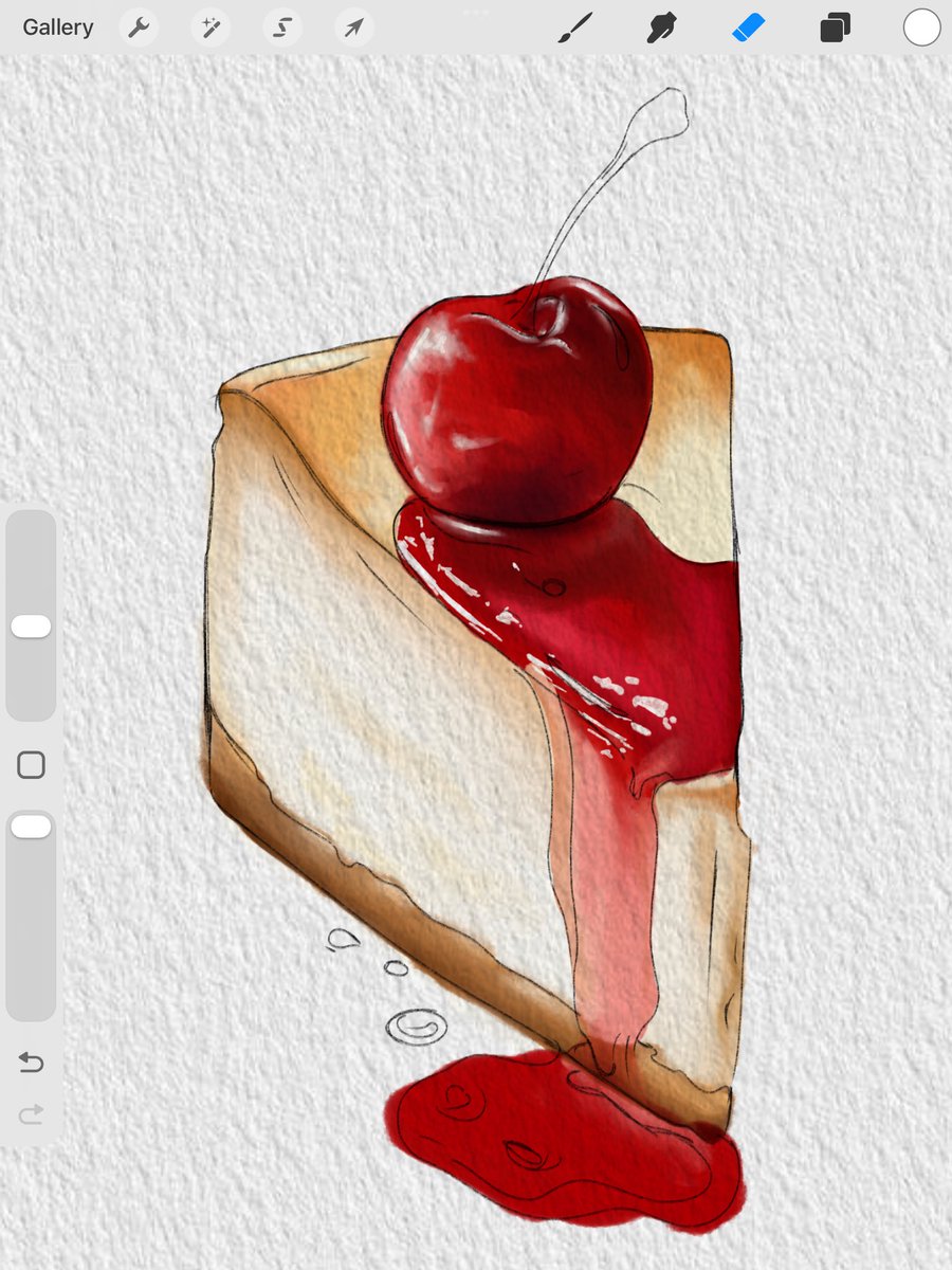 _09lll_'s tweet photo. رسمة الظهريّة - 🍰. https://t.co/kwEU4MjArK