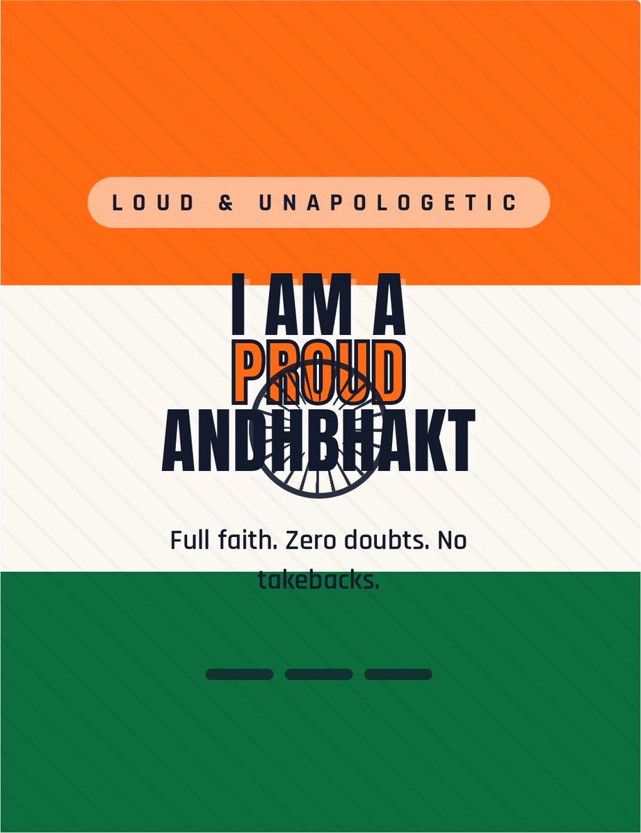 asliarpita's tweet photo. Listen Mr. @RahulGandhi 

Yes I am saying 
I am a proud #Andhbhakt 
I love and respect our honourable PM Shri @narendramodi Ji ❤️🙏 https://t.co/yFgUGg0muh