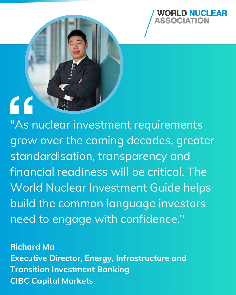 WorldNuclear's tweet photo. ๐ https://t.co/SfvE0UhFjW
#FinancingNuclear https://t.co/xa0bBIB2hc
