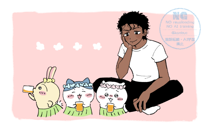 konbuc's tweet photo. オレンジジュースあげてほしい #mjart https://t.co/r9GtWqGsz3
