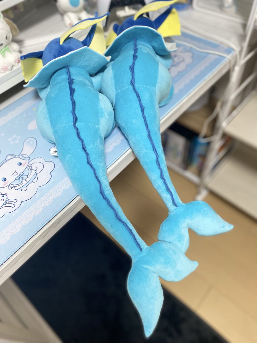 mutooo_09's tweet photo. シャワーズ🩵🩵🩵

旦那が2匹捕まえてきてくれた🫶
丸めてないしっぽ堪らん🤤🩵 https://t.co/Xfbd6rGP07