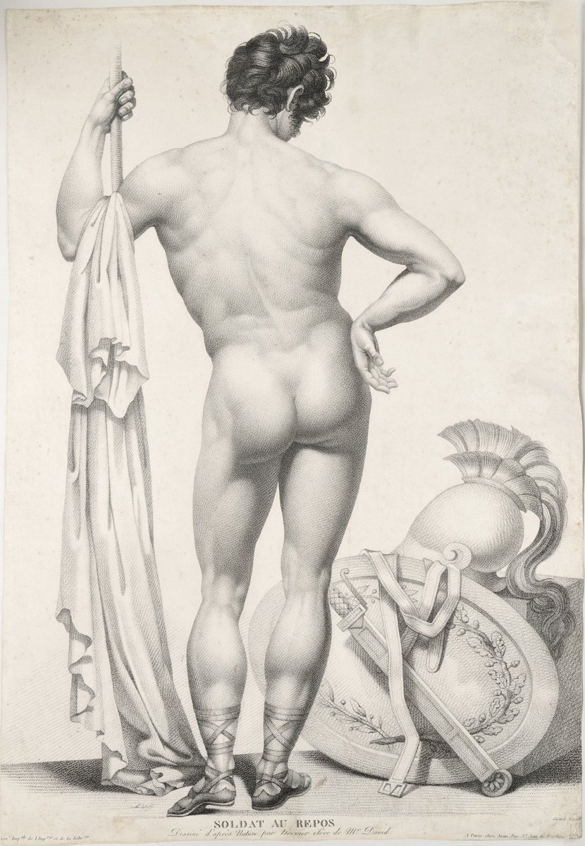 ColeccionMMoret's tweet photo. Au repos

▪️Alexis-François Girard, a partir de Marc-Antoine Hervier. Soldat au repos. Grabado de puntos, h. 1810. Colección Mariano Moret.
▪️Alexandre Jacques Chantron. Le Repos du modèle. Pastel, 1889. @MuMaLeHavre https://t.co/dtgXUIs5fv