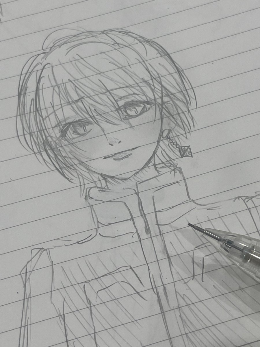 aihivv's tweet photo. 休憩に落書きクラピカ(服わかんない） https://t.co/P0dmFHIpfR
