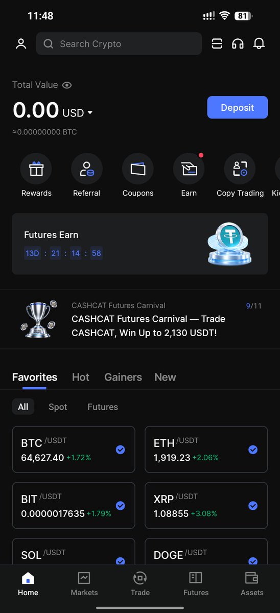 0xFaisall's tweet photo. Just signed up on the @BiconomyCom app 🔥
Already feeling like it’s worth it. Smooth, clean, and honestly one of the best so far. https://t.co/1opywc8fwE