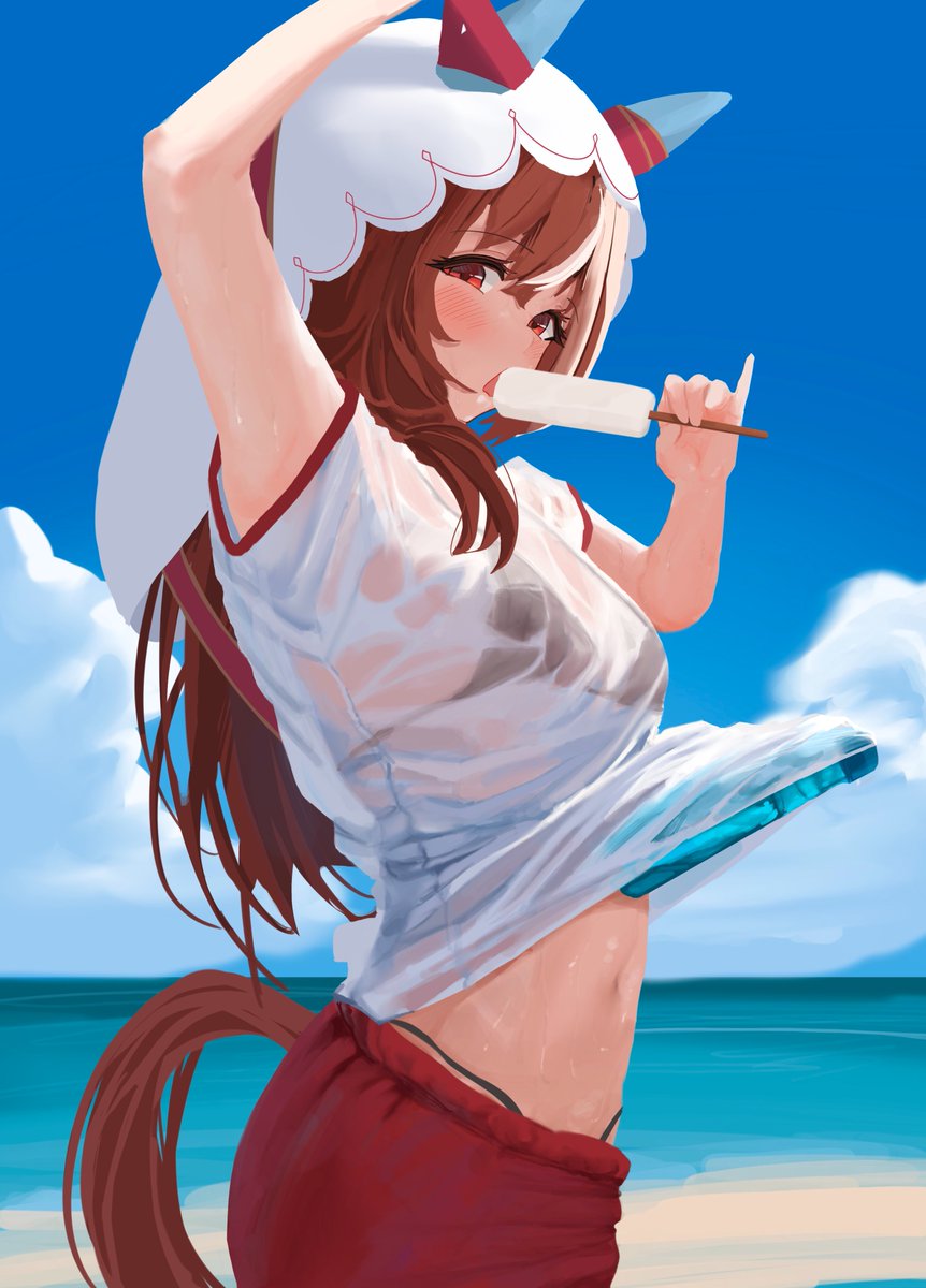 Science_Rhein_'s tweet photo. 夏スティル！
去年描いた。 https://t.co/fnNGmf5HH6