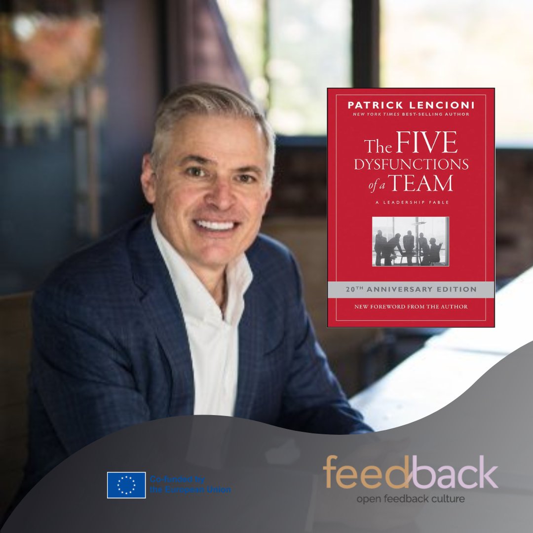 OpenFdbkCulture's tweet photo. Why do so many talented teams end up stuck? 🧩

Patrick Lencioni explained it in his book "The Five Dysfunctions of a Team": the foundation of every team failure is the absence of trust. Without trust, teams fall into the second dysfunction: fear of conflict.📖

#OpenFeedback https://t.co/QeUWfoZVMH