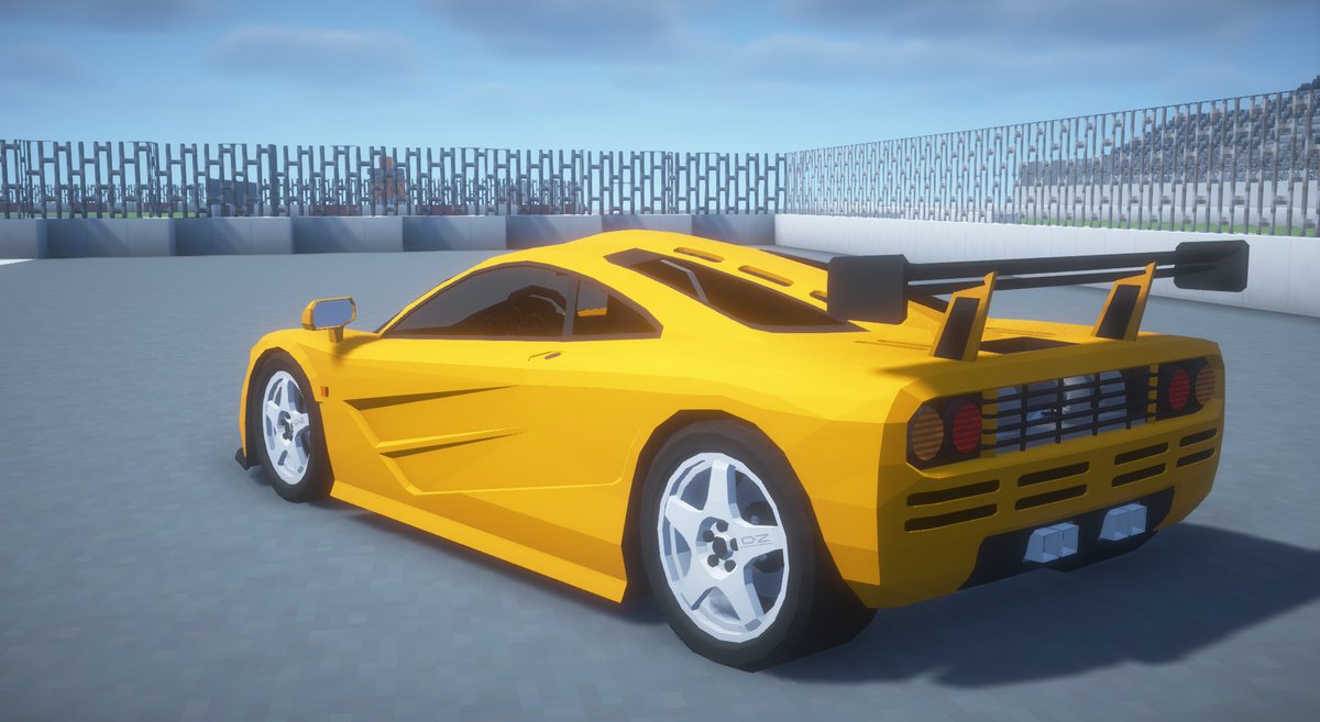VellEagle's tweet photo. 今日の進捗。マクラーレンF1LMを出力。#GTCRAFT #GTCMOD #GTCRAFT進捗 #Minecraft #マインクラフト #マイクラ https://t.co/4FpzwybKav