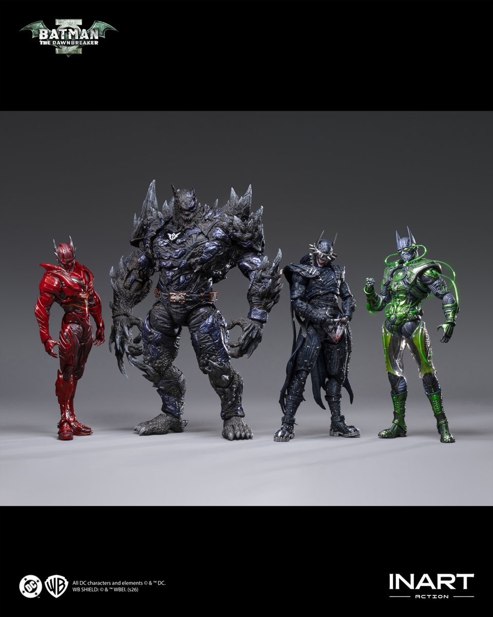 INART_Official's tweet photo. Dark Nights: Metal - Batman: The Dawnbreaker Action Figure

"Beware my power — Dawnbreaker's might!"

In the Dark Multiverse,
the world would feel only terror.

Pre-order begins: July 31, 2026, 10:00 GMT+8
RSVP: https://t.co/cIJzNr2uhJ

#Batman #DarkNightsMetal #TheDawnbreaker https://t.co/Ra78tAtBYs