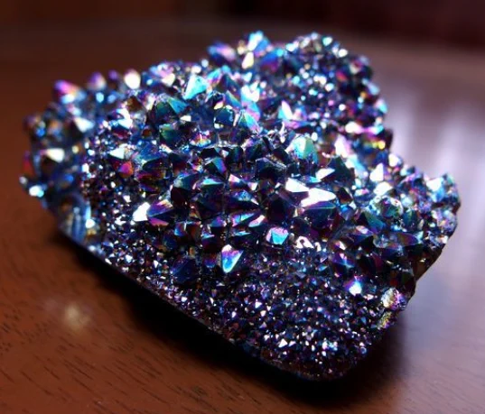 ✳超激レアの極上品✨超希少✨虹、ルチルイン 水晶クラスター 天然石