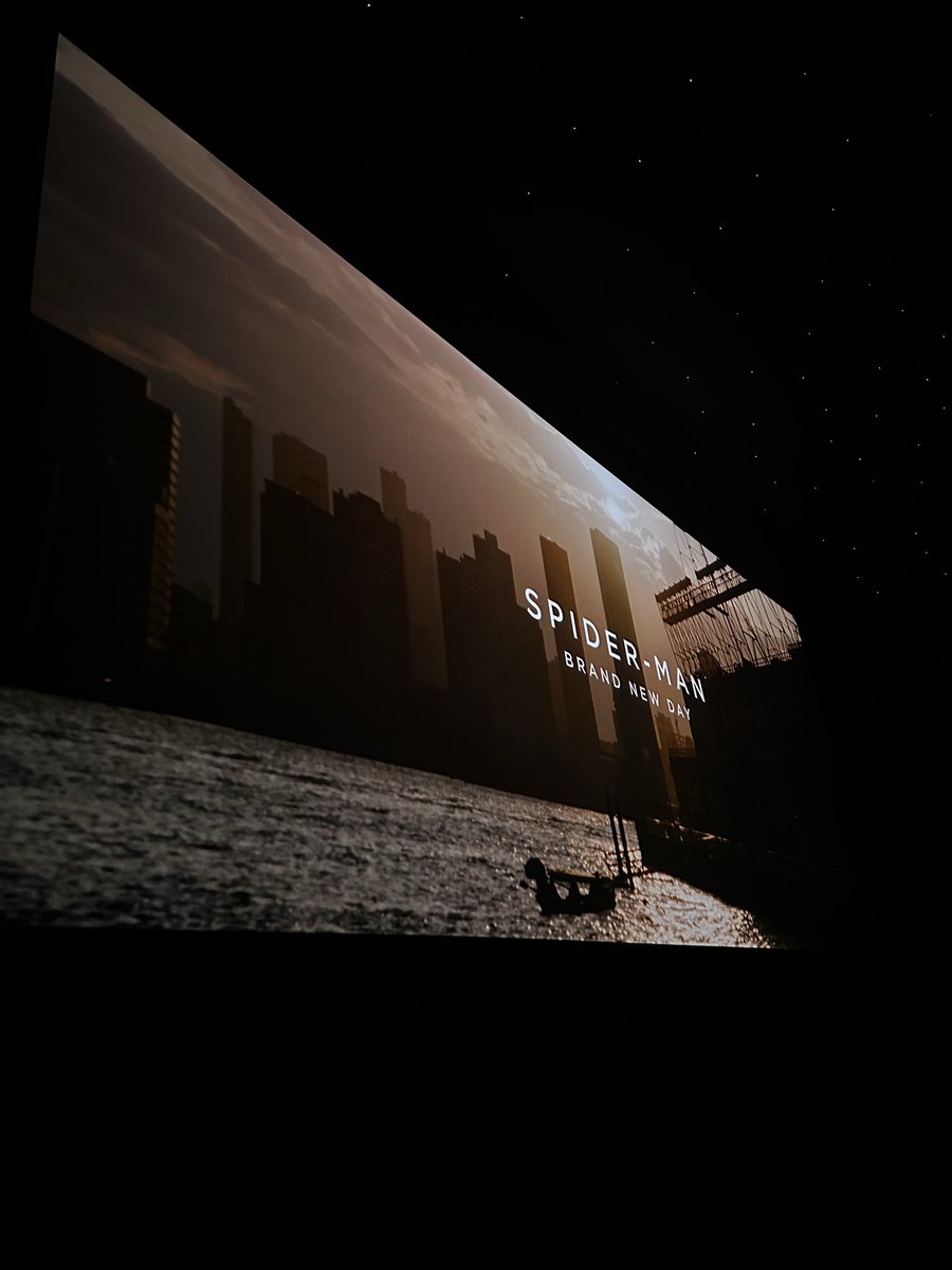 punsaaaaa's tweet photo. The maturity of this film resonates with me.
LOVED IT! #SpiderManBrandNewDay https://t.co/xRLrdUuYeB