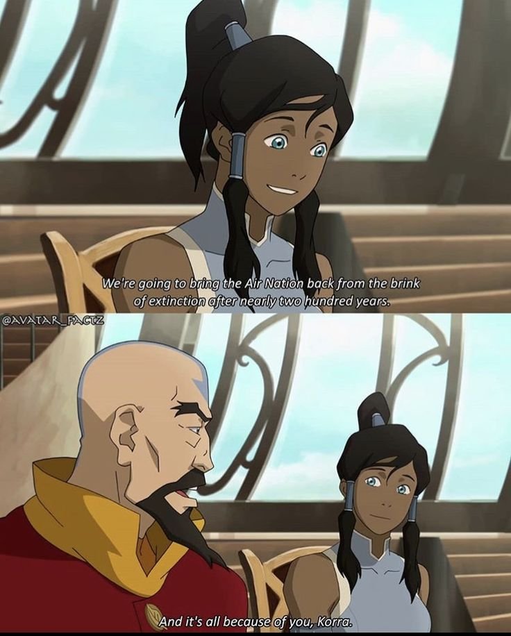 DanHarmone's tweet photo. "You're a Korra glazer"

Yea and so is Tenzin, a jighly spiritual anarcist, a metal bending facist and the literal authors themselves.

Not my fault if they admire my resilient goat Korra. https://t.co/wsNWwPAqfv