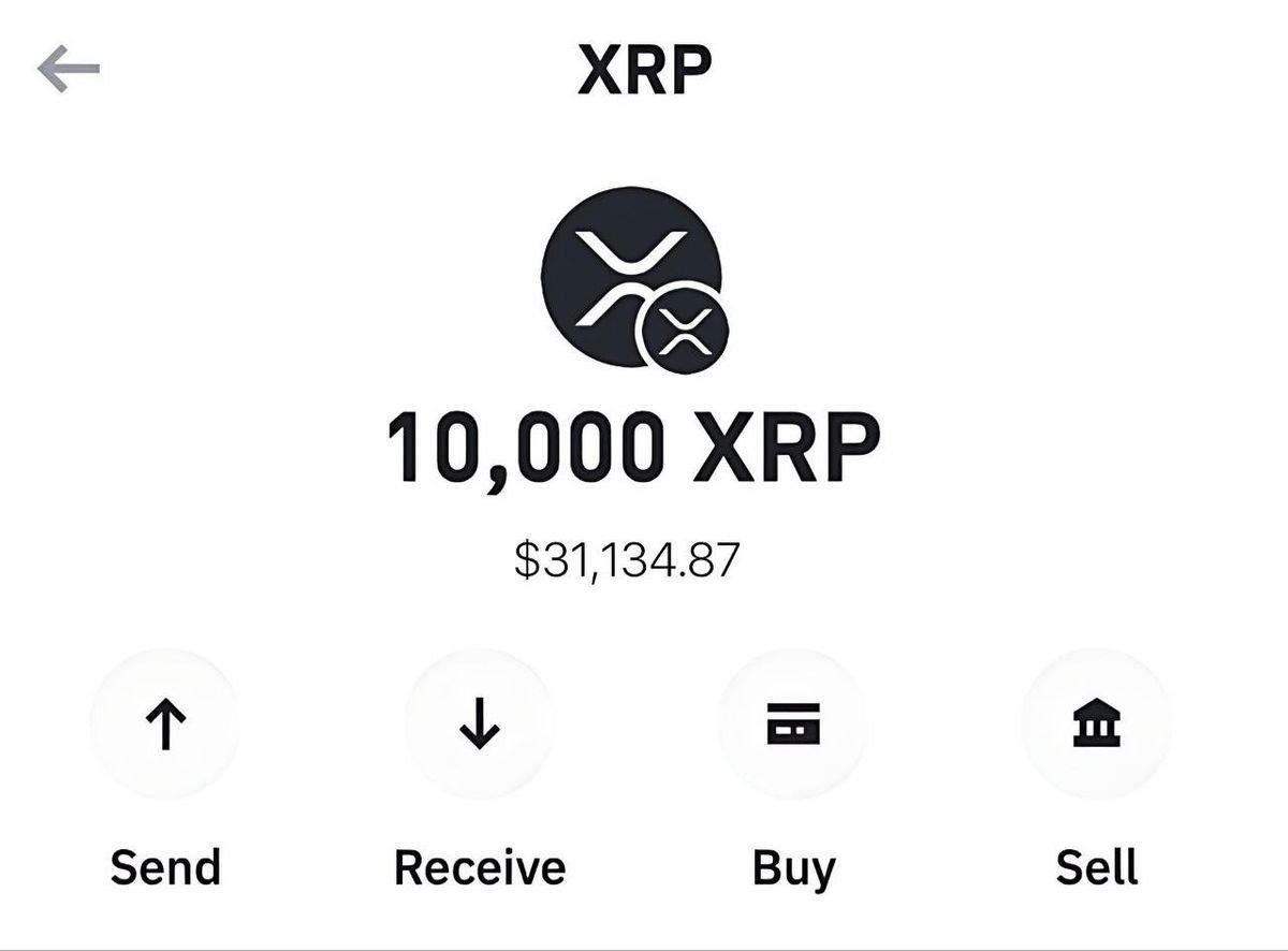 ScottMark192858's tweet photo. Giving away 10,000 $XRP (~$31,000) to one lucky follower!

Sec ago I closed my $200K #XRP long and decided to share the profit

Simple like, retweet, and comment "done"

Random winner will be picked by Grok in 24h, must be following https://t.co/pP8u5JVzOf