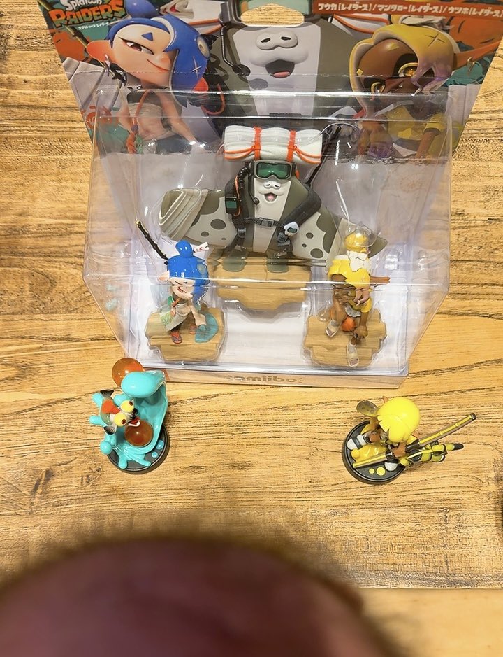 nonomal_o's tweet photo. amiibo買っちゃったwith👶 https://t.co/uuOlhbOERQ