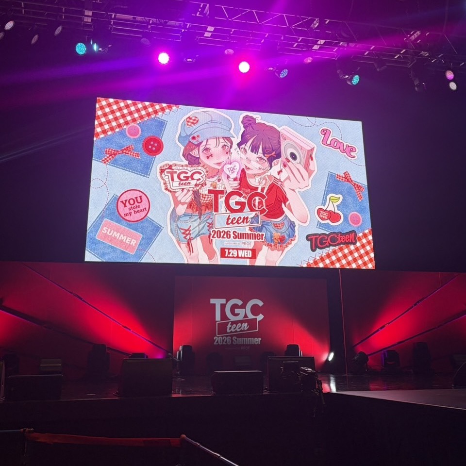 TGCnews's tweet photo. ⋱ついに本日開催❣️⋰
❤️TGC teen 2026 Summer supported by PROF❤️

いよいよ無料生配信がスタート✨️

視聴はこちら👇️
https://t.co/Fov7c50mkL

🌟HP
https://t.co/lDOsqVNmoU

@TGC_teen
 #TGCteen #TGC