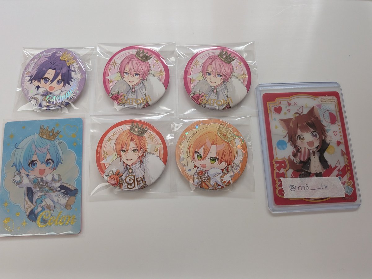 rn3___lv's tweet photo. @Colon_MFPrince はじめまして、検索よりお声がけ失礼致します。
当方🩵さんのデフォを所持しております。
❤️さんのデフォと交換は可能でしょうか？
郵送でのお取引を希望しております。
難しいとは思いますがご検討よろしくお願い致します。 https://t.co/cCoi9wnziP