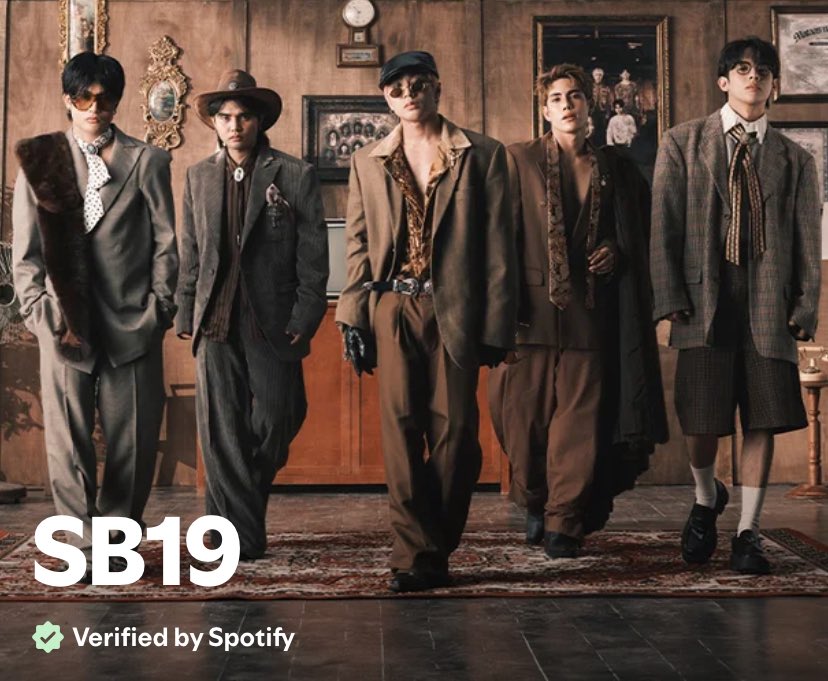SB19CRIMZONE's tweet photo. SB19 has changed their profile pic on Spotify ❤️‍🔥

SB19 GRAMMY MUSEUM LA
@SB19Official #SB19
#SB19GRAMMYGlobalSpinLive https://t.co/qhiypuMCvM