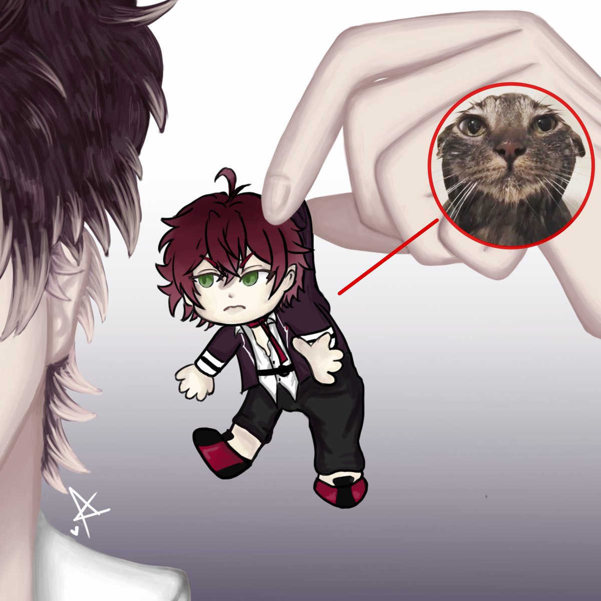 dolliriou's tweet photo. 🙂‍↕️ | #Diaboliklovers #digitalartㅤ https://t.co/AhgM8tDzon