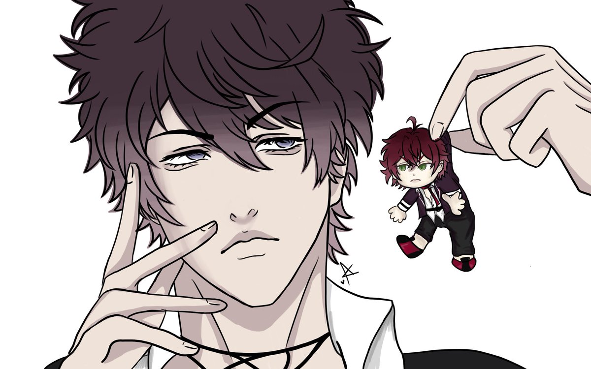 dolliriou's tweet photo. 🙂‍↕️ | #Diaboliklovers #digitalartㅤ https://t.co/AhgM8tDzon
