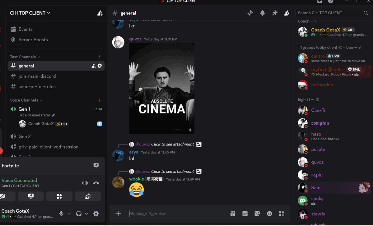 CoachGotaX's tweet photo. I will be vodding in my private discord

reply for inv might do some free open vod sessions https://t.co/XvjkKge63i