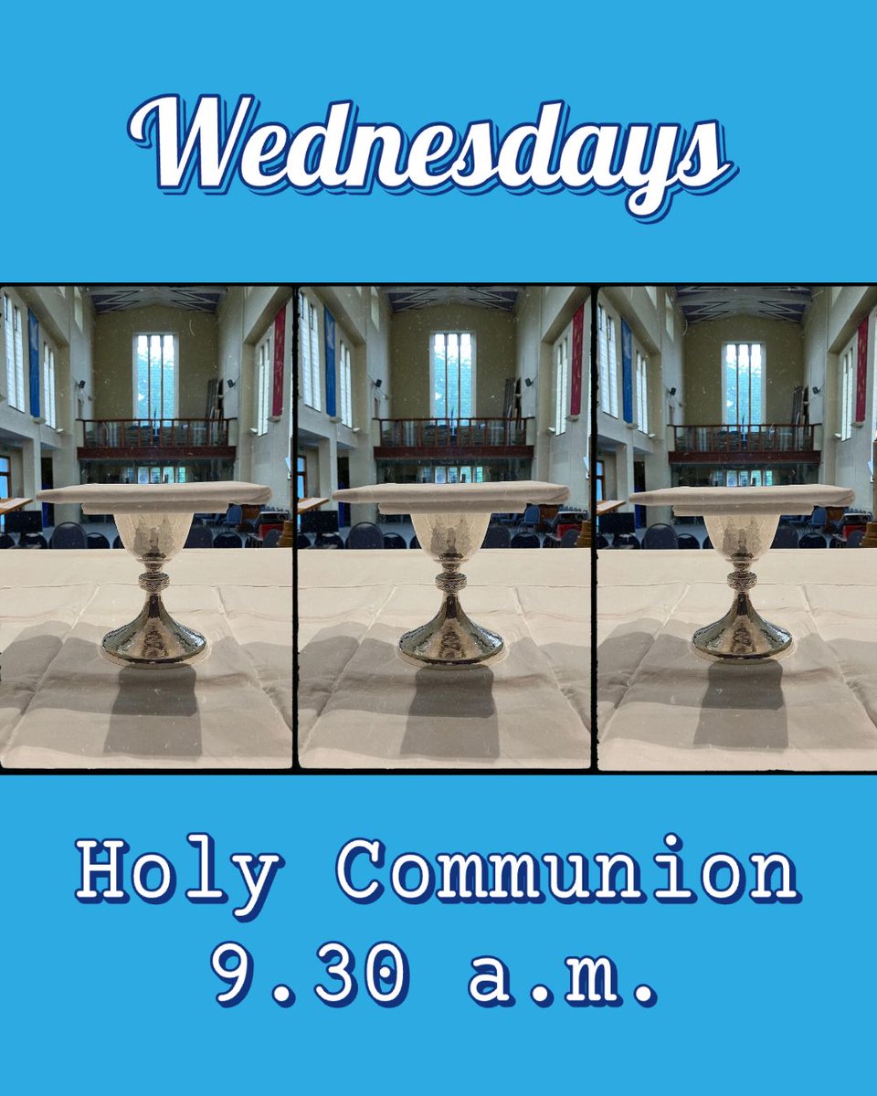 stbarnabashemel's tweet photo. Looking for a cooler way to stop and pause during a busy week? Join us for the midweek Holy Communion service at St Barnabas today at 9:30 am. A quieter, reflective gathering where we sing some hymns, share a short reflection on Jesus, and share Holy Communion. #Jesus https://t.co/x3E2zwFLKh