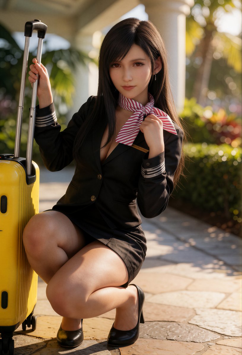 AdamJac26033685's tweet photo. New trip to Costa del Sol #Tifa #FF7Remake https://t.co/oWp0CXcD10