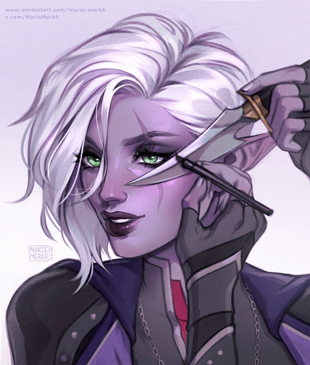 MarieMerkh's tweet photo. Amara 🔪

Portrait sketch commission https://t.co/LBnowf4f5O