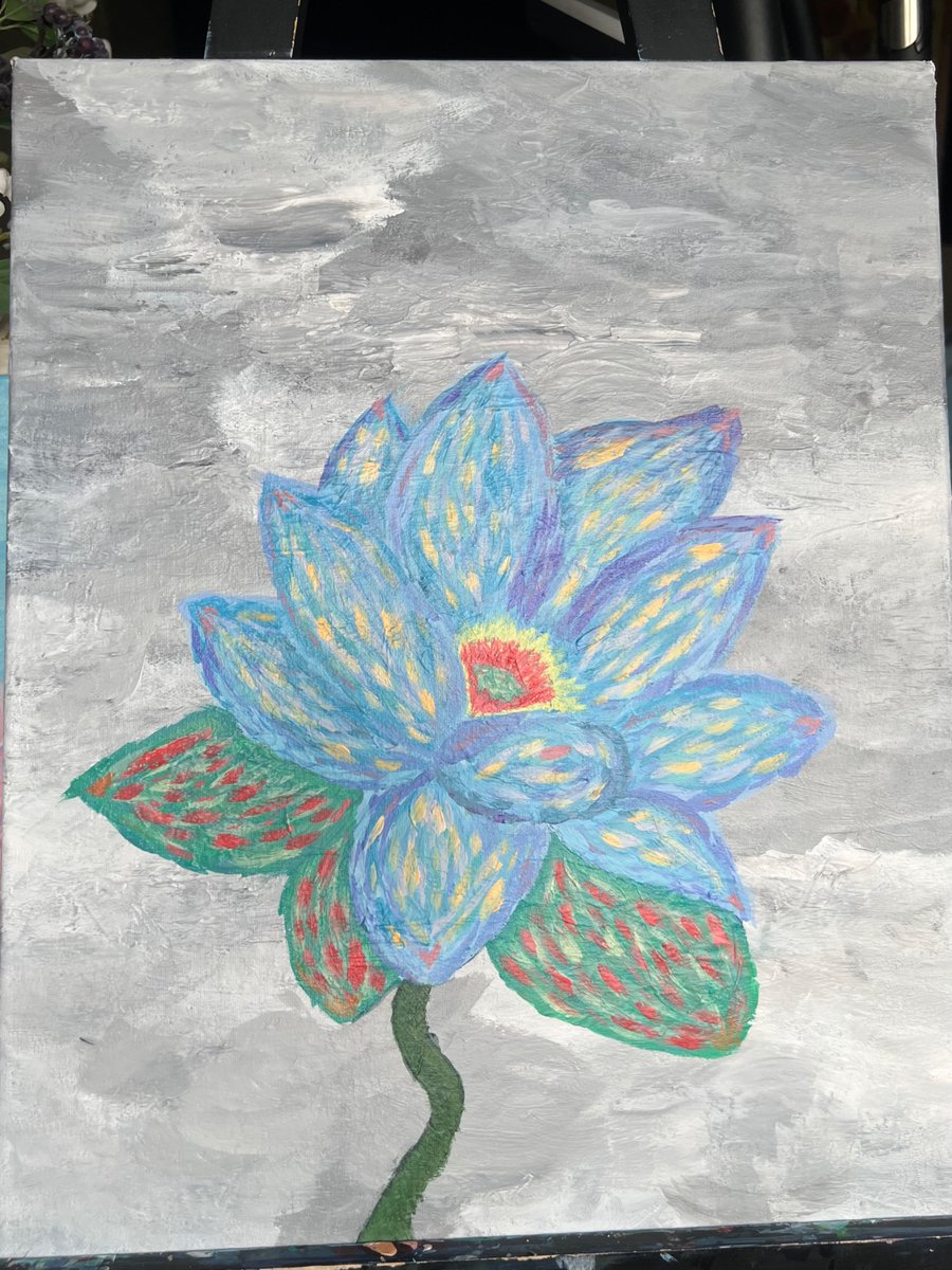 bobbybigplays's tweet photo. For those interested…

I’ve been getting encouraged by my brother to paint for a while now. Never painted or drawn before, but I finally gave it a shot. 

Not sure if i’ll continue painting, but I hope seeing it brings you joy. 

They are all supposed to be flowers. 😂Thanks https://t.co/SHrjqOAHmM