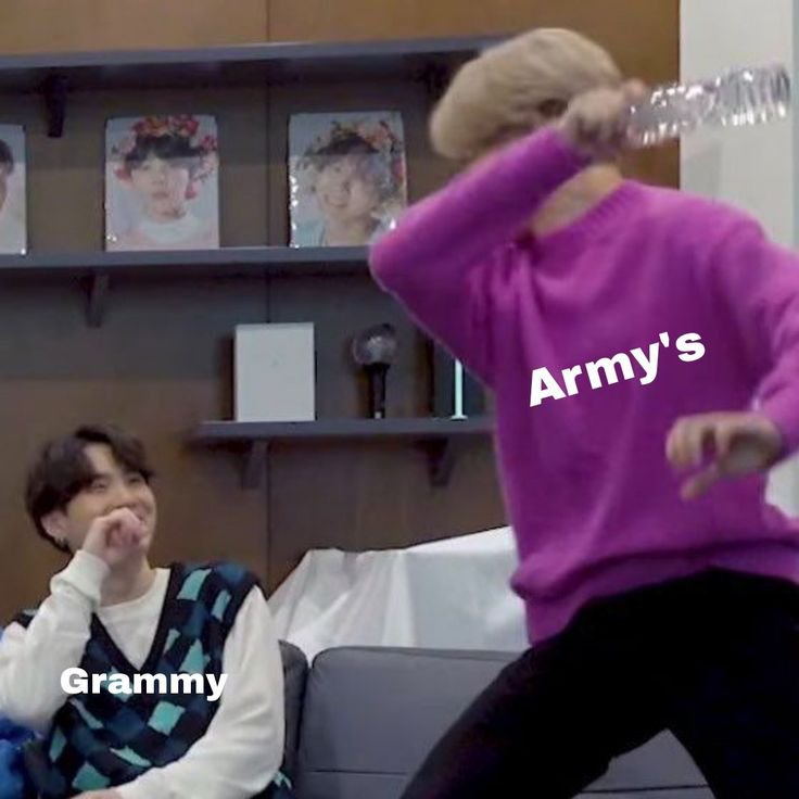 Mikroksmostudio's tweet photo. Quick "BTS B0YC0TT GR4MMYS" GA by @yamadashiiii

Closes when we find the funniest memes 🤣

Open for Indian 🇮🇳 Armys only

Prize: snack basket from blinkit!!

Drop your favourite BTS B0YCOTT GR4MMYS Meme to be eligible! https://t.co/n6p5G0ojpx