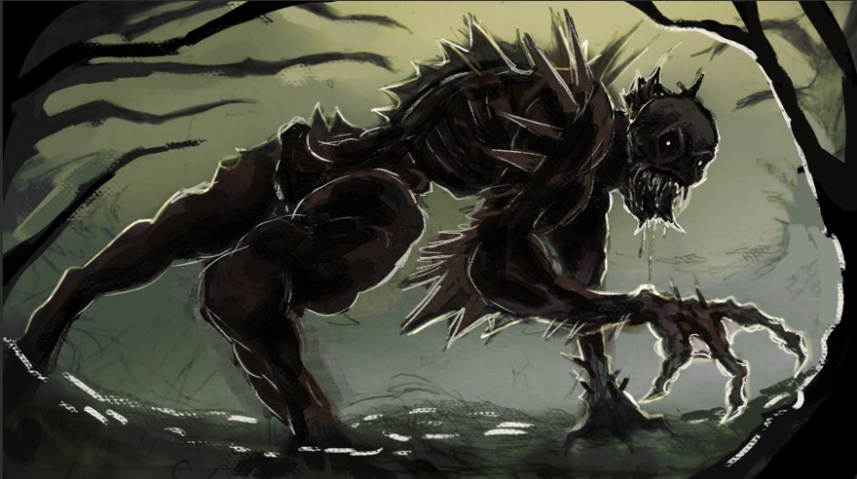 Maskydude207's tweet photo. since you guys rlly liked the fogborn wip i tried to work on it tonight! https://t.co/L3QdPnvXUf