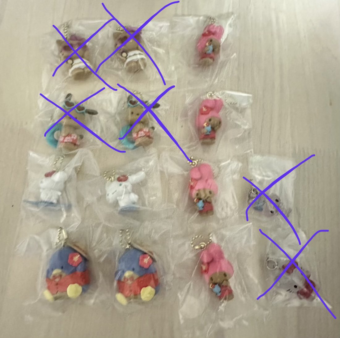 4JYRV7's tweet photo. サンリオ 交換
【譲】画像
フロッキーマスコット
チェゴシム サンリオ コインシリンダー
きらきらこんぺいとうチャーム 
キーリングハンガー
アロハスイングコレクション
ヒッパーズ ハローキティ アンド フレンズ

【求】同種のキティまたは定価+送料
※コインシリンダーは同種のキティと交換 https://t.co/QMrvSe8i0H