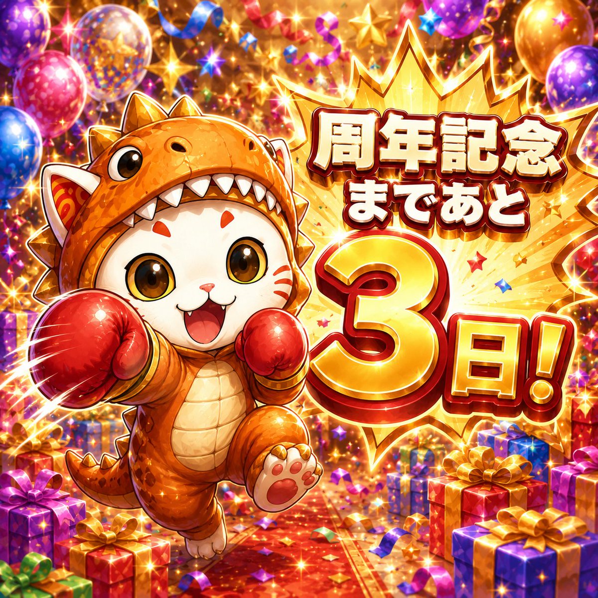 GHY_slots_JP's tweet photo. 周年といえば…
昔から遊んでいる方なら、毎年恒例のあの企画を覚えていますよね？👀✨

「あと1枚だけ足りない…！」
そんなカードの悔しさ、今年の周年で叶えられるかも🎁

ぜひリポストして、友だちを呼び戻して、
みんなで一緒に挑戦しましょう🔥

#ゴールデンホイヤー https://t.co/kRwEzKNy4r