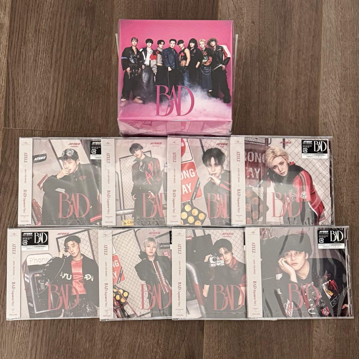 youngfanny014's tweet photo. WTS ATEEZ Japan 5th Single sealed unopened CD pob pc sell 에이티즈 일본 미개봉 앨범 양도 

Ot8 set member CD 5.0
Includes the POB box

💌https://t.co/59Fw5mAUnD

홍중 성화 윤호 여상 산 민기 우영 종호 hongjoong seonghwa yunho yeosang san mingi wooyoung jongho benefit fansign sell https://t.co/ltQt62Z8Vk