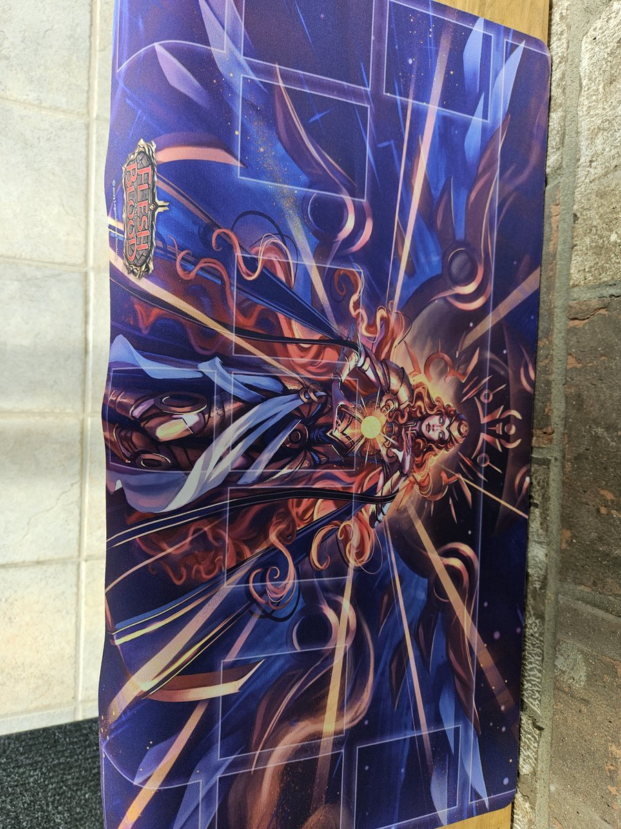 arayisfab's tweet photo. @fabtcg Suraya, Archangel of Erudition!! 

1/50 given to the French community, I had to snag one for myself.
Still trying to hunt down Themis, Metis, and Victoria to frame the full 8 angels on the wall https://t.co/5l75RIPA5b