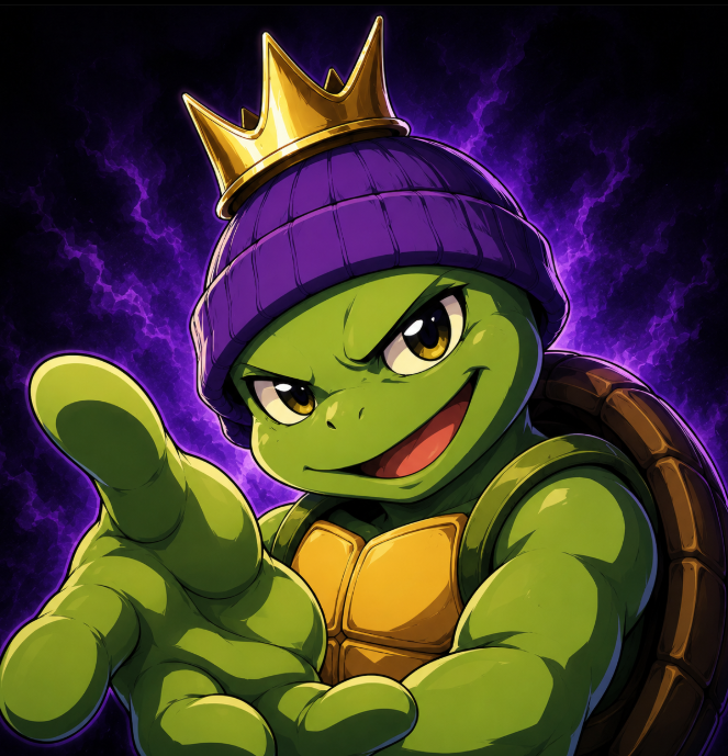 TurtleRebelSol's tweet photo. 🐢 Welcome to Turtle Rebel  - the meme token for those who refuse to follow the crowd.
Purple beanie. Crooked crown. A shell built against market noise.
We may move slowly, but we always choose our own path.
$TREBEL
@solana @Pumpfun 
#solana #web3 #crypto #pump #axiom https://t.co/QMXNW797BM