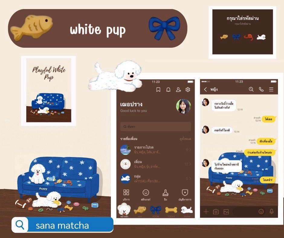 mymel0mi's tweet photo. เอาธีมไลน์น่ารักมีโปรมาแปะคับ ♡♡
🐶💬 price 16 thb 
ระยะเวลาโปร 29กค.–7สค. 69 ค้าบ 
พ้อมส่งน้าคะเดมไลน์ด้ายเยย
@742pvrlu มี @ คับ

#ธีมไลน์  #ธีมไลน์พร้อมส่ง #โปรดีแนะนำ https://t.co/6hcmKBLYs1
