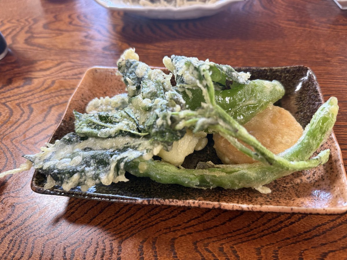 iris001971's tweet photo. お昼ご飯は、久しぶりに茂三郎さんへ行って来ました！
お蕎麦も天ぷらも美味しく、茂三郎さんとの会話も楽しかった笑
#茂三郎 https://t.co/3kEXDVVnaD