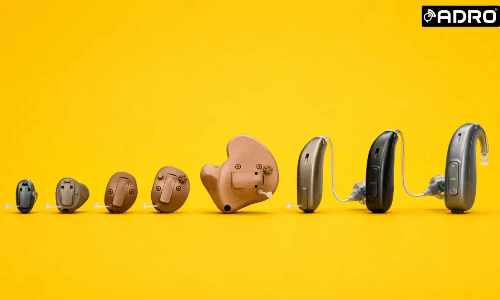 ADROhac's tweet photo. Types of Hearing Aids – Find the Right Fit for You!
#Hearingaids come in different styles to suit different hearing needs, comfort preferences, and lifestyles.
🌐 https://t.co/gpaEg8oEtk
#Adrohearing #hearingaid #bte #ric #ITC #CIC #ITE #IIC #hearingaiddealer #India https://t.co/76t1e8b1A8